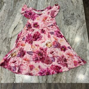Posh peanut floral twirl dress 3T